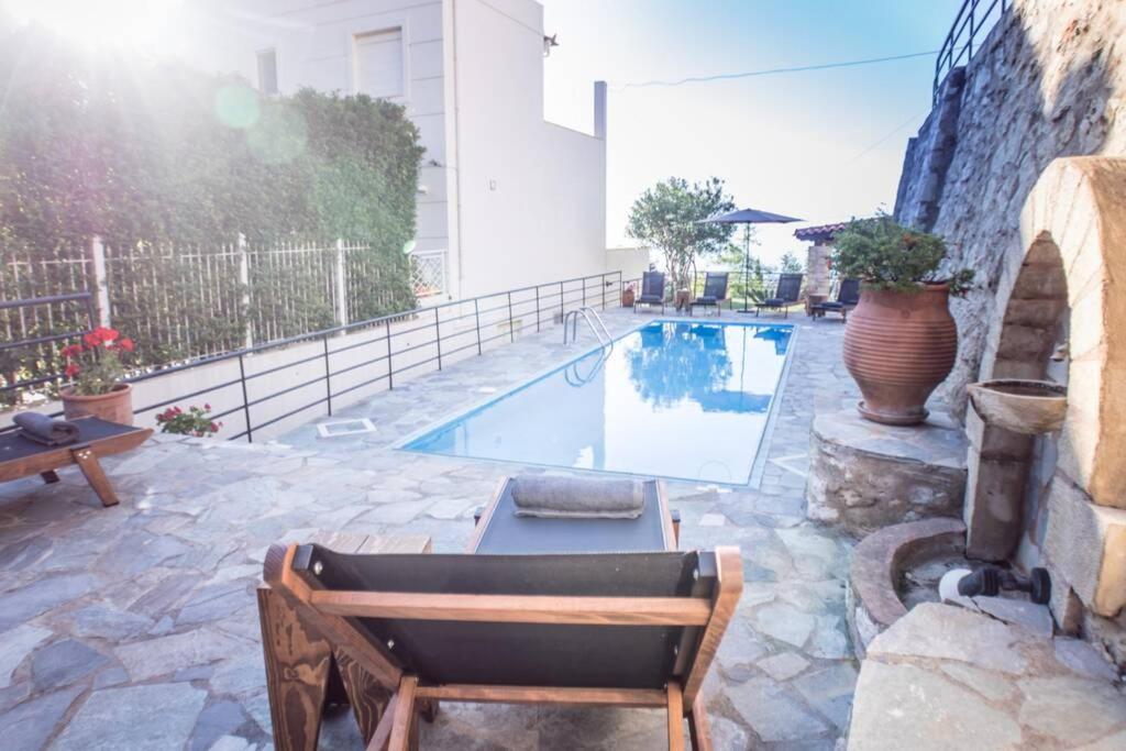 Villa Ventus, 40Sqm Private Pool & Hot Tub! Roussospition Exterior photo